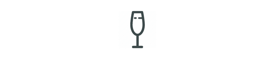 Icon of a champagne glass.